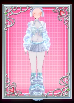 [Frankme] Outfit 4 - Vivid Girl (BlueWhite)