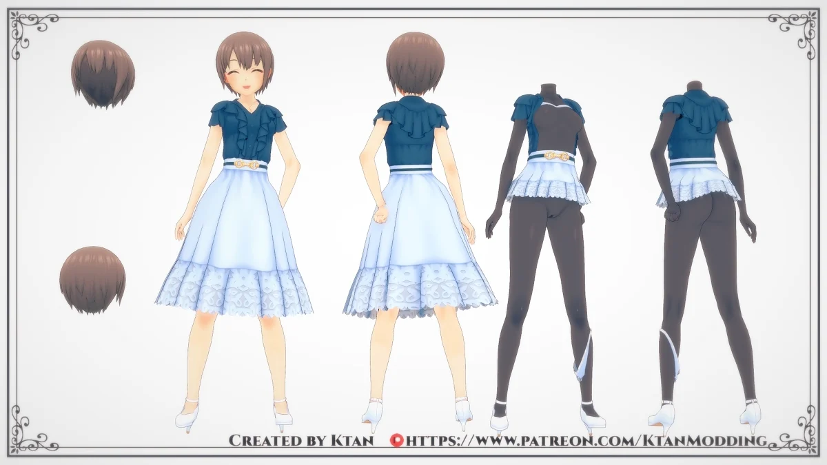 PureFrillBlouse and Yuuki head!!