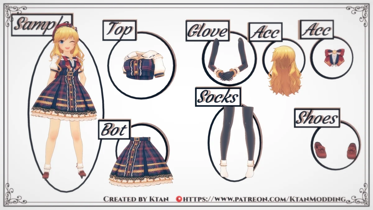 Yui 2 dress mod sample image