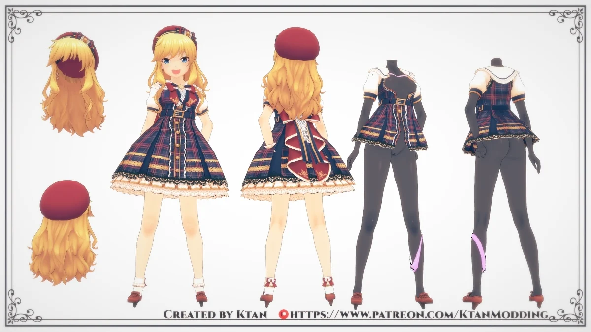 Yui 2 dress mod sample image