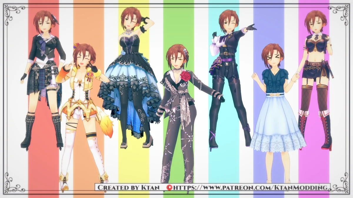 Manami dress and head mod sample