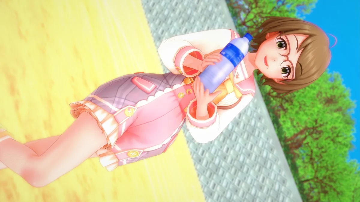 Ako 1 dress and head mod sample