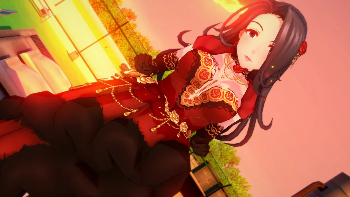 Reiko 1 dress mod sample