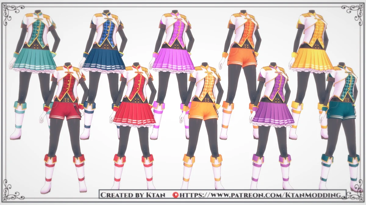 Marching Melodies mod set! (Kaoru)