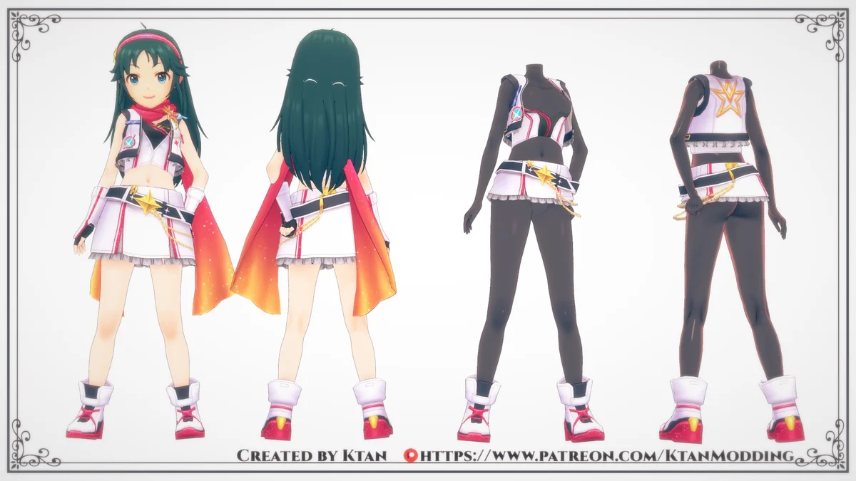 Hikaru 1 dress mod sample