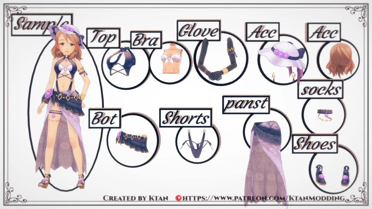 Kiyora 1 dress mod sample !