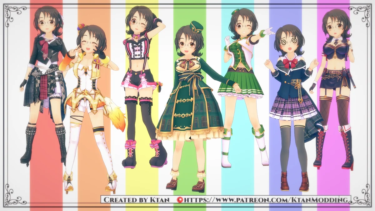 Fuuka 1 dress mod sample !
