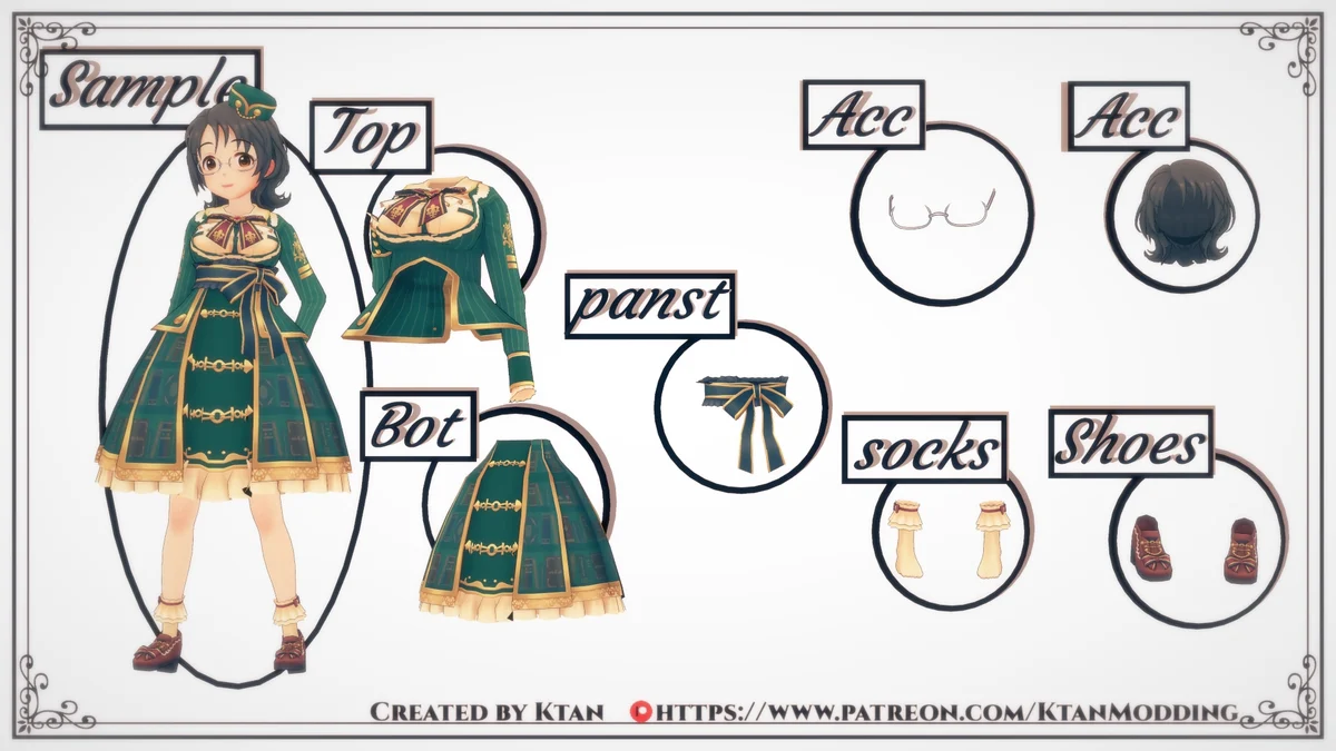 Fuuka 1 dress mod sample !