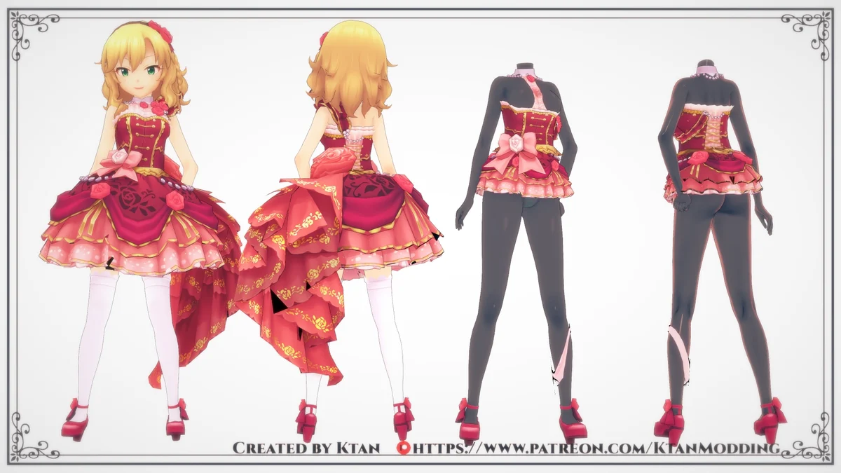 Momoka 2 dress mod sample !