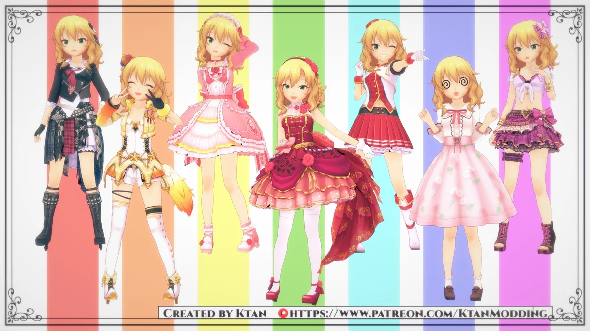 Momoka 2 dress mod sample !