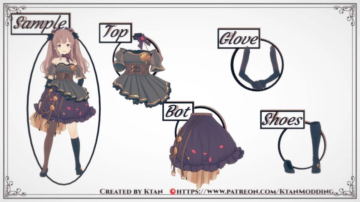 Kiriko mod set sample!