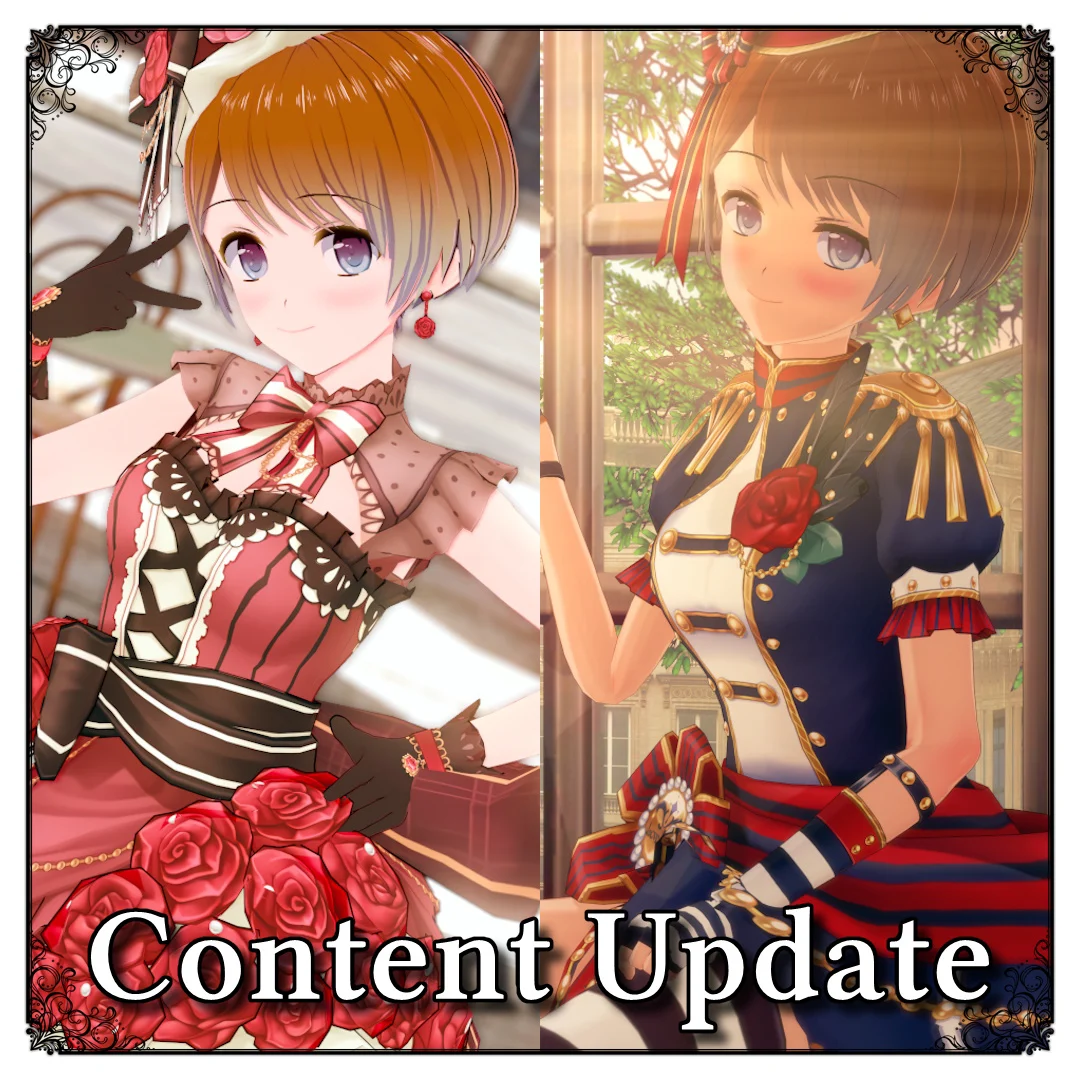 April Dress mod set sample ! (Kanata Rose Suite)