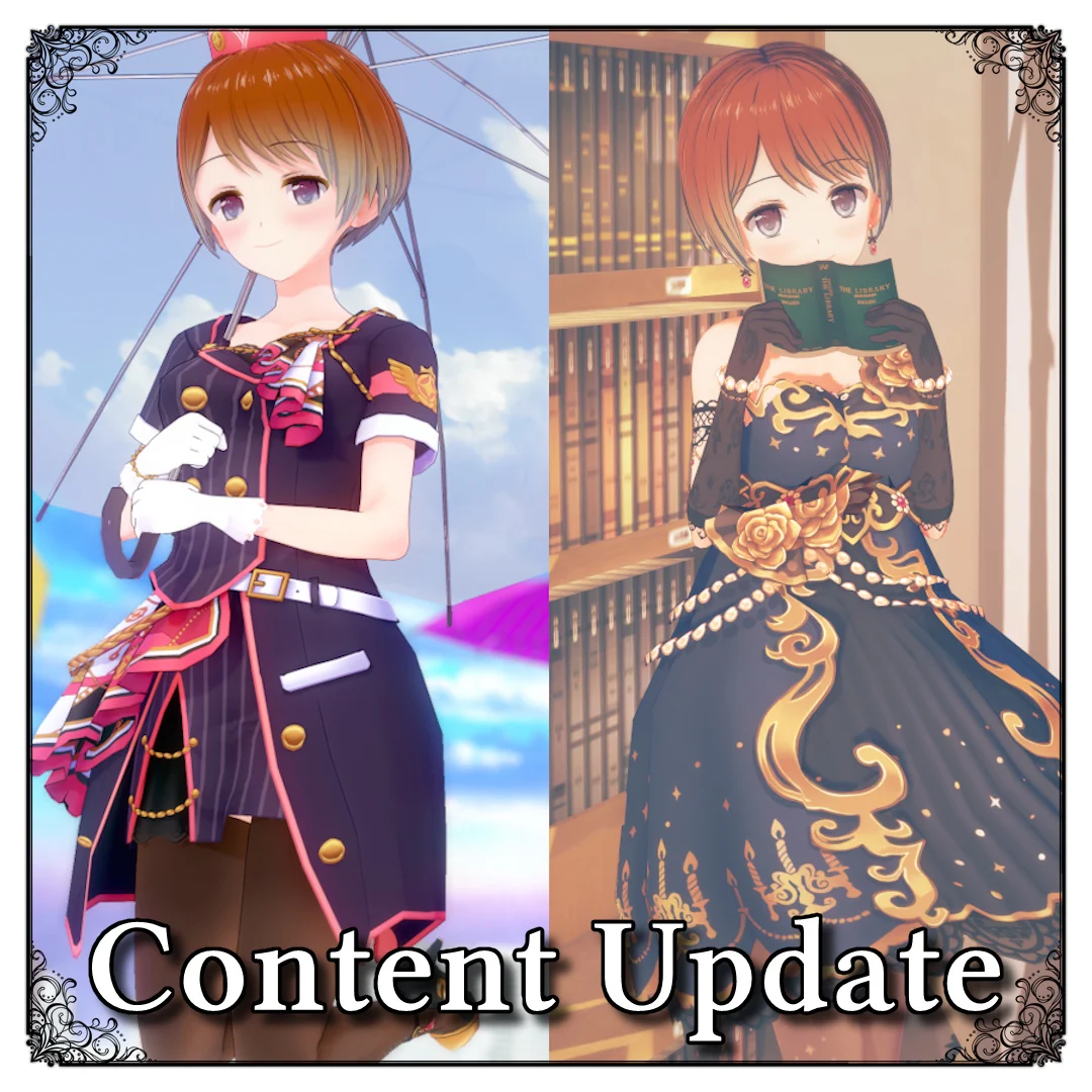 May Dress mod set sample ! (Miria Magic of the night)