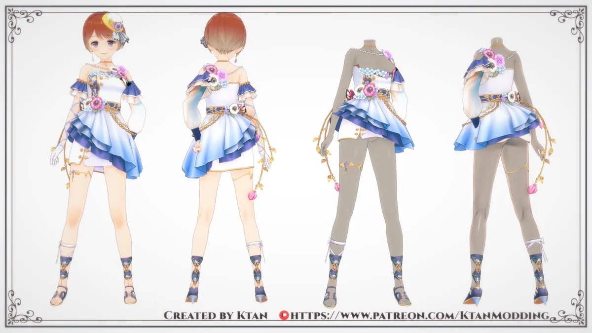 June Dress mod Set! (Umi Spring Breeze)