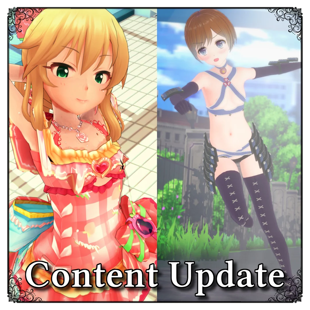 August Dress mod Set! (Momoka Barefaced Peach Holidays)