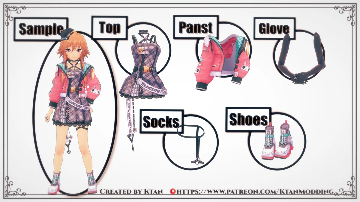Asuka Special Dress mod Set !! (Asuka TRAVAS TOKYO)