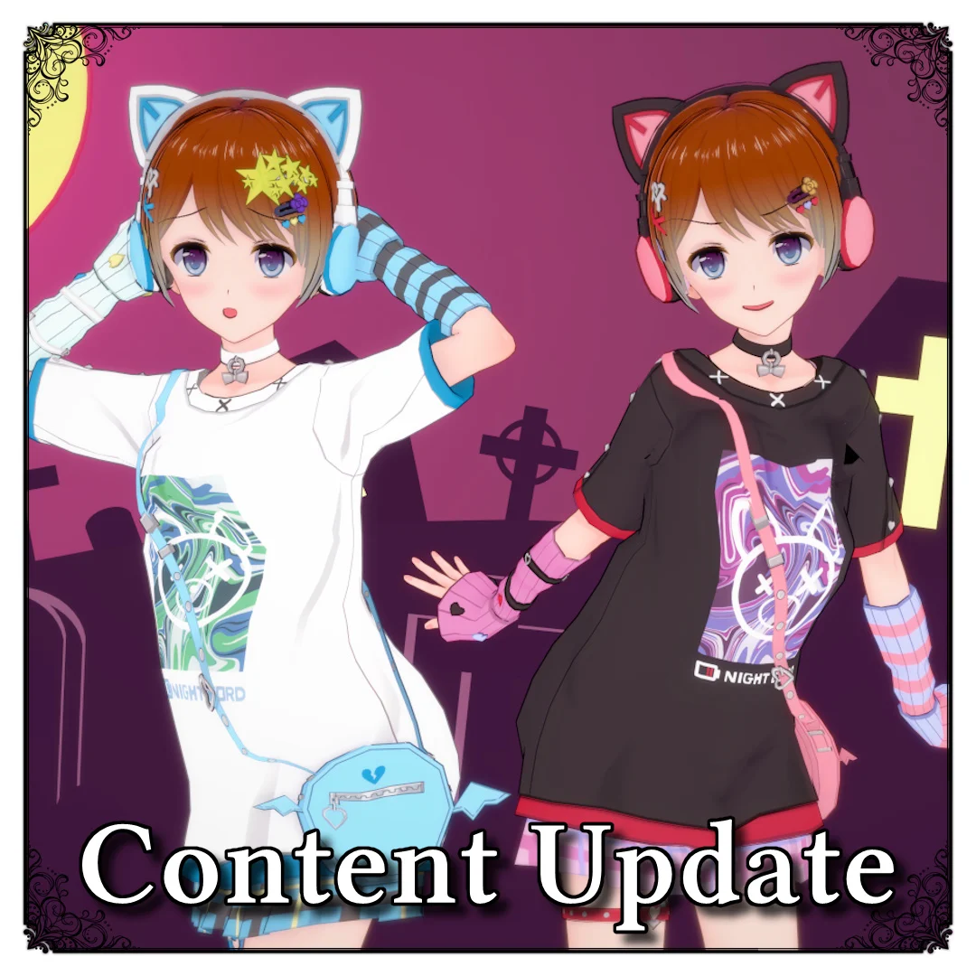Dark Decora Catgirl and hairmod!