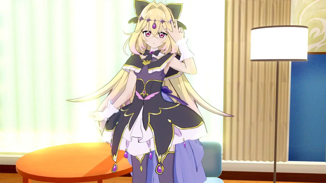 配布 キュアアルカナ・シャドウ 森亜るるか card
