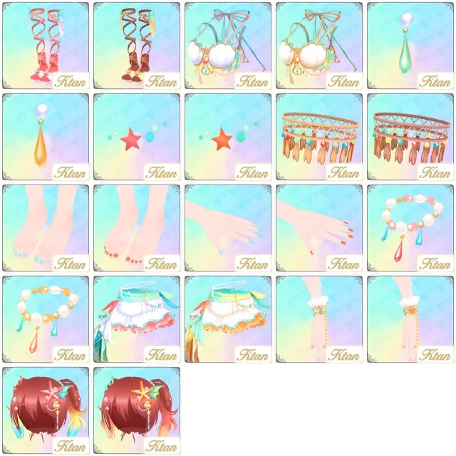 May dress mod set! (Emma Splash Mermaid)