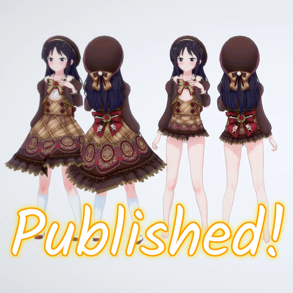 Arisu dress mod published!